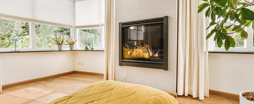 Residential Fireplace Ceramic Glass Installation in Sand Springs, OK