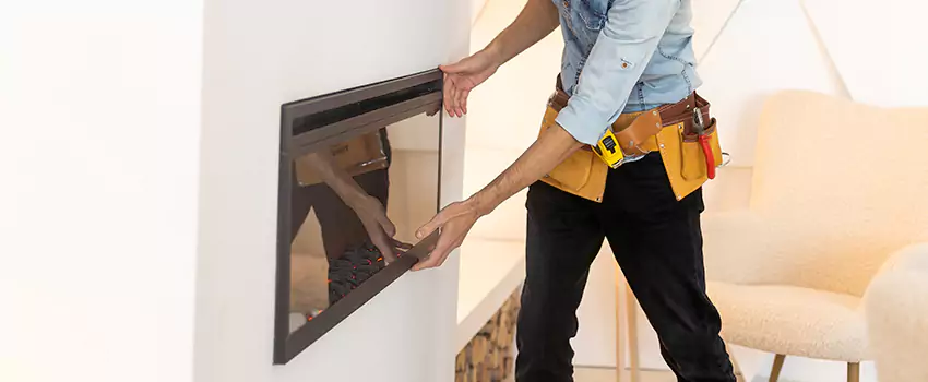 Metal Fireplace Installation in Sand Springs, Oklahoma