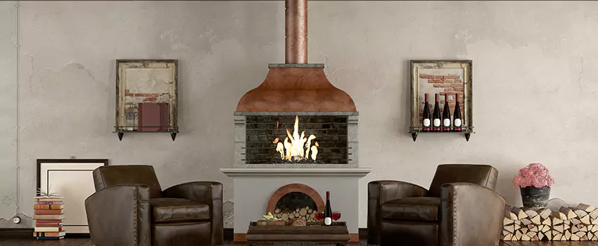 Thelin Hearth Products Providence Pellet Insert Fireplace Installation in Sand Springs, OK