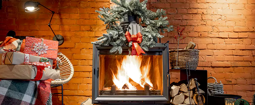 Travis Industries Linear Gas Fireplace Installation in Sand Springs, Oklahoma