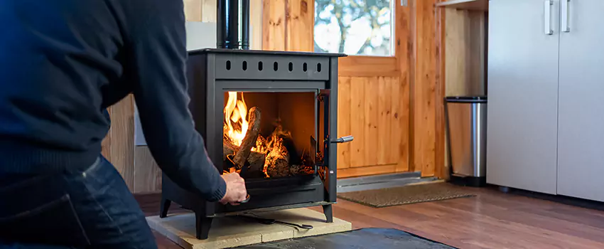 Open Hearth Wood Fireplace Installation in Sand Springs, OK