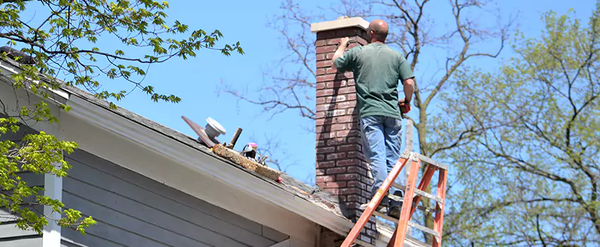 Vinyl and PVC Chimney Flashing Installation in Sand Springs, OK