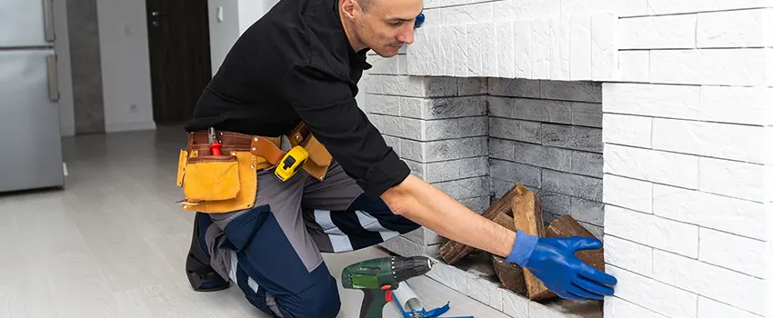 Fireplace Damaged Damper Frame Repair Services in Sand Springs, Oklahoma