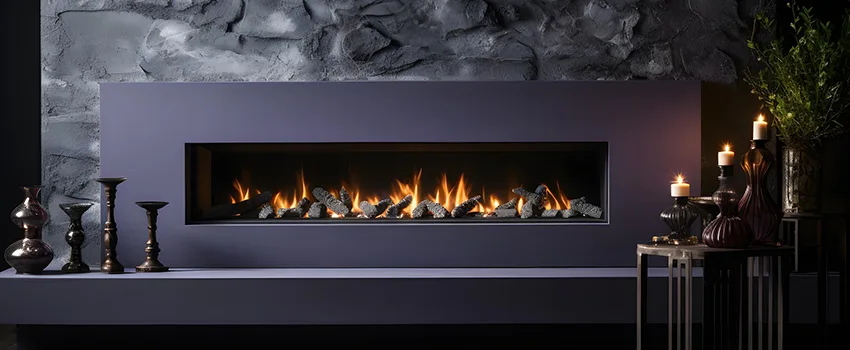 Ember Bed for Ventless Gas Fireplace in Sand Springs, OK