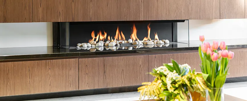 Double-height Fireplace Design Refurbishment in Sand Springs, Oklahoma