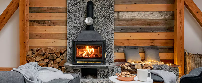 Thelin Hearth Products Direct Vent Gas Stove Fireplace Inspection in Sand Springs, Oklahoma
